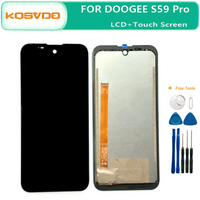 5.71 inch doogee s59pro LCD Display+Touch Screen 100% Original Tested LCD Digitizer Glass Panel Replacement For DOOGEE S59 Pro