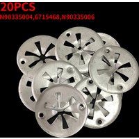 20Pcs Metal Car Hood Bonnet Under Engine Insulation Cover For Audi Volkswagen VW Ford Seat Skoda Auto Fasteners Car N90335004