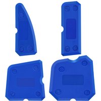 4Pcs Silicone Caulking Tool Set Silicone Sealant Grout Finishing Tool for Kitchen Bathroom Floor Sealant Sealing Caulk Tools Kit