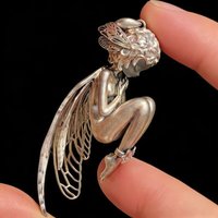 New Alloy Silent Angel Pendant Charm Silver Necklace Pendant Cute Jewelry Accessories for Friends Birthday Gift