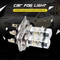 2pcs LED Headlight Bulb H4 H7 H11 LED Car Fog Light Super Bright Car Head Lamp 100W 6500K 2000LM 12V for Automobile Accessories