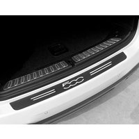 Carbon Fiber Car Sticker For Fiat 500 Punto Abarth Stilo Palio Bravo Doblo Car Door Trunk Protective Strip Decal