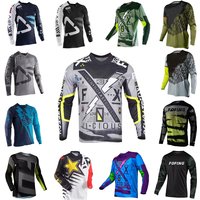 Men's Long Sleeve Motocross Cycling Jersey FOFing Downhill Mountain Bike Shirts Offroad DH Motorcycle Motocross Clothing