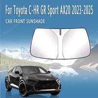Car Front Windshield Sunshade Heat Insulation Sun Visor Summer Auto Accessories For Toyota C-HR GR Sport AX20 2023 2024 2025