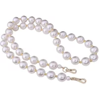 Handbag Replacement Big Pearls Chain Shoulder Bag Strap DIY Purse Chains Handles New Bag Accessories 30/50/70/90CM