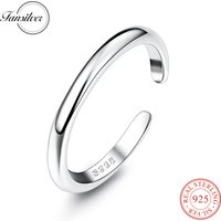 Fansilver S925 Sterling Silver Toe Rings for Women Adjustable White Gold Plated Flower Cz Snake Twist Opal Band Rings Jewelry