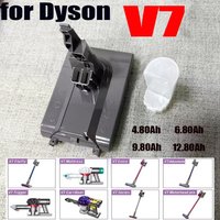 2025 new model suitable for Dyson V7/SV11 series vacuum cleaner battery 21.6V 12800mAh rechargeable Dyson battery accessories