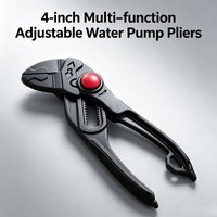 New Adjustable Water Pump Pliers Mini Multifunctional Plumbing Pipe Wrench Multitool Industrial Grade High Hardness Pliers