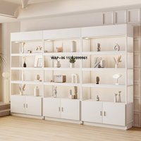 Modern High-End Commercial Cosmetic Display Cabinets for Beauty Salon Makeup & Care Product Counters Stock Exhibition Racks