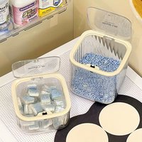 Laundry Pods Container Laundry Room Organization Box, Laundry Powder Container for Laundry Beads, Laundry Powder, Storage