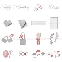 Square and Fans 2026 New Metal Cutting Dies For DIY Scrapbooking Crafts Maker Photo Album Template Handmade Decoration