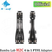 For Bambu Lab H2C 4 in 1 Material Tube Expansion Port Multi color Printing Automatic Switching Anti jamming Material Feeding