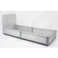 RC 1/14 Tractor Truck Fenced Carriage Kit Body Cargo Box For 1/14 Tamiya Rc Truck Trailer Tipper For MAN F2000 Car Diy Parts
