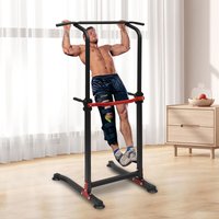 Power Tower Dip Station Pull Up Bar Multifunktions Power Tower Push Up Workout Bauchübung für Heim-Fitnessstudio Krafttraining