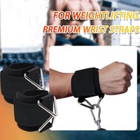 1-2Pcs New Adjustable Fitness Wristband with Anti-Slip Design | Heavy-Duty, Suitable for Cable Machines, Weightlifting, Pull-Ups