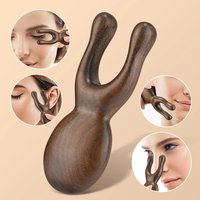 1pcs,Wooden Nose Gua Sha Massager Facial Massage Stick Pointing Massage Sandalwood Massage Tool for Guasha Scraping