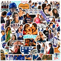 50PCS Off Campus Stickers Briar U Decals For Laptop Scrapbook Luggage Guitar Helmet DIY Aesthetic Stickers