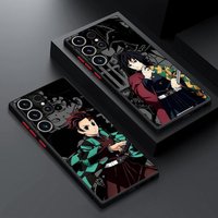 Anime Demons Slayer Case for Samsung Galaxy S22 Note 20 Ultra 10+ S21 S26 S25 Ultra S24 Plus S23 FE S20 FE Funda Back Phone