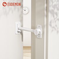 EUDEMON Child Proof Finger Pinch Guard Baby Door Stopper Door Latch Adjustable Door Lever Handle Lock for Pets Easy Entry cats