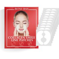 10 pairs/set - nasolabial patch, used to fade nasolabial folds, lift and tighten facial skin, moisturize and hydrate