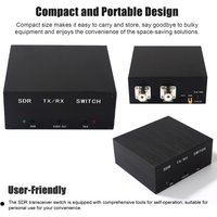 160MHz 100W Antenna Sharer Aluminium Alloy SDR Transceiver TR Switch Aluminum Alloy Box Device Signal Equipment Accessory