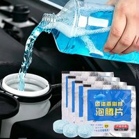 Car Windshield Washer Effervescent Tablets Super Concentrated Universal Auto Glass Water Oil Film Bug Remover Window Cleaners