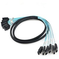 4/6Pcs/Set 6Gbps 7Pin SATA SAS Data Cable SATA To SATA HDD Connection Cord For Server Mining Rig Hard Disk Drive Equipment