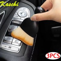 Car Air Vent Cleaning Soft Brush Mouth Brush Multifunctional Keyboard Cleaning Brush Crevice Dusting Car Detailing