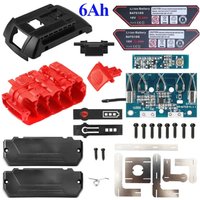 BAT618 Lithium Ion Battery Plastic Case PCB Charging Protection Circuit Board For Bosch 18V Li-ion Battery Box Housings BAT609G