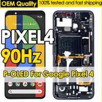 OEM Quality 90Hz OLED For Google Pixel 4 Screen Replacement LCD Phone Mobile Display Touch Digitizer Assembly Repair Wholesale