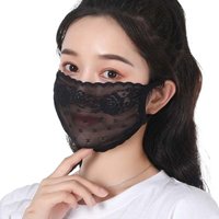 Sports Breathable UV Protection Hiking Solid Color Mask For Women Outdoor Face Shield Face Cover Sunscreen Mask Lace Mask