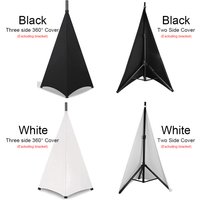 Dj Light Speaker Stand Cover Universal Tripod Stand Cover Height Flexible Stretchable Floor Equipment Tool Blind Accessories