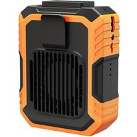 USB Rechargeable Waist Hanging Fan Powerful Wind Portable Mini Clip On Fan for Outdoor Sports