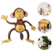 2Pcs Neue PVC Aufblasbare Affe Ballon Dschungel Safari Geschenke Aufblasbare Tanz Affe Spielzeug Aufblasbare Spielzeug Kinder Geburtstag Party Decor