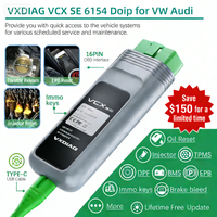 VXDIAG VCX SE 6154 OBD2 Diagnostic Tool for VW Audi Skoda Seat - ODIS Compatible ECU Programming WiFi+USB Lifetime Free Update