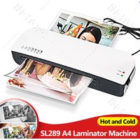 SL289 Desktop Laminator Machine A4 Size Hot and Cold Lamination 2 Roller System 9 inches Max Width for A4/A5/A6/4R/3R/2R