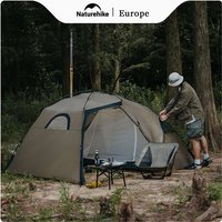 Naturehike Camping Tent Ultralight Silicon Coated Outdoor 4 Season Tents Waterproof 15D Nylon Double Layer 2 Person Hiking Tent