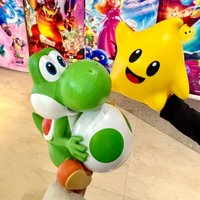 New In Stock Original Mario Movie Anime Yoshi Popcorn Bucket Figurine Model Desktop Ornament Doll Collecting Toys Gift
