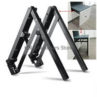 1Pair(2 PCS)/Lot Conceal Folding Seat Stool Bracket Hinge RV Shelf Support Shoe Cabinet Wardrobe Closet Putting On