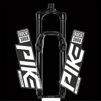 AliExpress NONE Personalize your bike look with 2 Pieces/1 Set Roshox PIKE Front Fork Stickers, Waterproof Transparent Decals, Suitable for