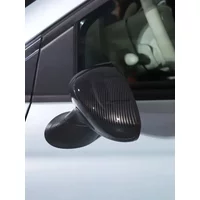 For Fiat 500 2010-2024 ABS Carbon Fiber Car Exterior Mirror Rearview Mirror Cover Decorate Car Accessories (replacement Parts)