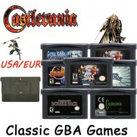 Castlevania GBA Game Series Video Game Cartridge 32 Bit Game Console Memory Card Asia of Sorrow Dissonance for GBASP NDSL