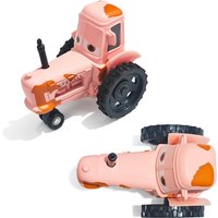 Genuine Disney Pixar Cars 2 Cars 3 Lightning McQueen Cow Cart Model Car 1:55 Metal Die Casting Racing Car Toy Kids Birthday Gift