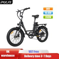 AliExpress NONE PIXAR Fun1 Model New Model 36V 10.4AH+350W Motor E-Bike Mechanical Disc Brakes 20” Tires City Bike Electric Bike