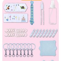 Water Mist Bead Accessories Beads DIY Hand Making Toy Pegboard Children Education Puzzle New Year Gift Craft Toys