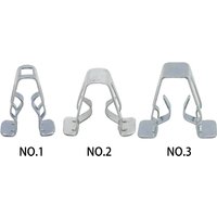 10PCS U-Type Metal Car Dashboard Console Snap Clips Automobile Instrument Panel Fasteners for Vehicle Repair And Maintenance