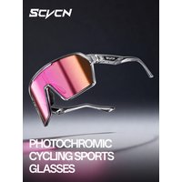 AliExpress SCVCN Hot Photochromic Sunglasses Bike Cycling Glasss UV400 Outdoor Sports Running Drving for Men Goggles Mtb Bicycle Eyewear
