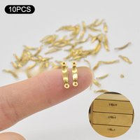 10 PCS 1:12 Dollhouse Door Handle Cabinet Handle Furniture Cabinet Closet DecorToy Mini Furniture Accessories