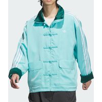 Adidas genuine Originals Unisex Chinese Button-Detail Casual Jacket JD3378