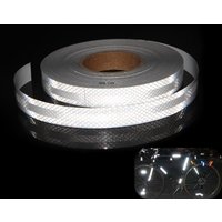 High Intensity Retro PET Reflective Tape White 25mm*5m Waterproof Warning Safety Reflectors Stickers Adhesive Strips For Bicycle